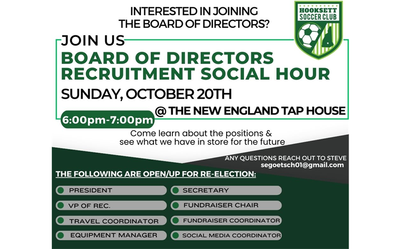 Interested in joining the board?