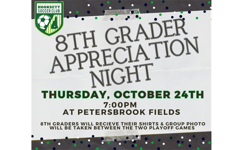 8th Grade Appreciation Night